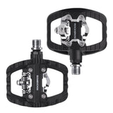 Lightweight Nylon Half-Clip Flat Bike Pedals
