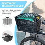 Lightweight Rear Rack Cargo Basket - 30L