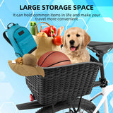 Lightweight Rear Rack Cargo Basket - 30L