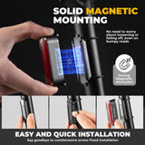 ROCKBROS Magnetic Bike Tail Light Smart Brake Light Bike Waterproof