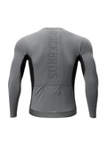 Men's Colorblock Long-Sleeve Cycling Jersey