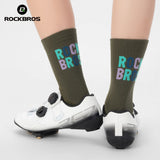 Mid-Calf Breathable Cycling Socks