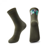 Mid-Calf Breathable Cycling Socks