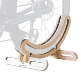 Minimalist Wooden Bike Stand