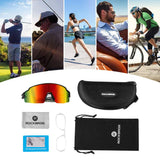 Polarized Cycling Sunglasses UV Protection Sports Eyewear