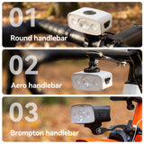 QC 1200LM Rechargeable Bike Headlight