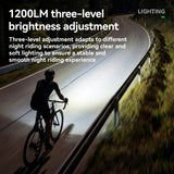 QC 1200LM Rechargeable Bike Headlight