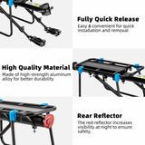 Quick Release Rear Bike Rack for Mountain Bikes