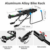 Quick Release Rear Bike Rack for Mountain Bikes
