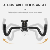 Retractable Wall-Mounted Bike Rack Space-Saving Bike Storage