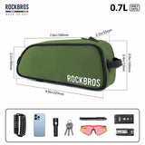 ROAD TO SKY Bicycle Top Tube Bag Frame Bag 0.7L