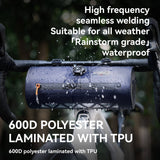 Road To Sky Bike Handlebar Bag 100% Waterproof 2L