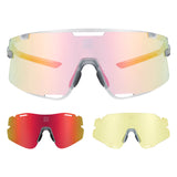ROAD TO SKY BOUNDLESS Photochromic Cycling Glasses 3 Lens Set
