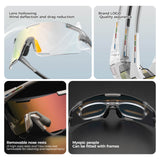ROAD TO SKY BOUNDLESS Photochromic Cycling Glasses 3 Lens Set