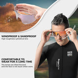 ROAD TO SKY BOUNDLESS Photochromic Cycling Glasses 3 Lens Set