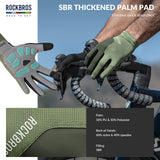 ROAD TO SKY Breathable Anti-Slip Full Finger Cycling Gloves