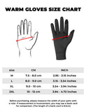 Full finger winter cycling gloves