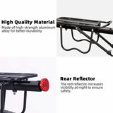 Seatpost Mounted Bike Rear Rack with Bolt-On Mount