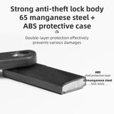 Foldable Smart Bike Lock with Fingerprint Unlock