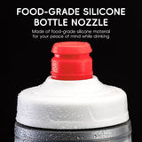Soft Squeeze Insulated Cycling Water Bottle-21oz