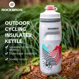 Soft Squeeze Insulated Cycling Water Bottle-21oz