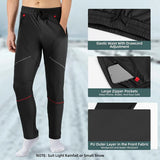 Unisex Fleece Lined Thermal Cycling Pants