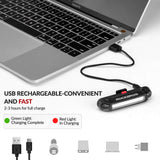 Rear Bike Light USB Rechargeable