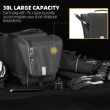 Waterproof Bike Rear Rack Pannier Bag- 30L