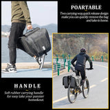 Waterproof Bike Rear Rack Pannier Bag- 30L