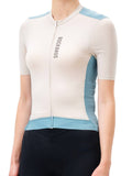 Women's Morandi Color Short-Sleeve Cycling Jersey
