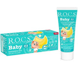 Rocs Baby Banana Toothpaste Gentle Oral Care for Ages 0-3