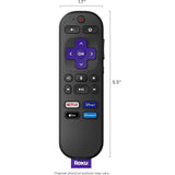 Roku RC-FA1 Universal for Roku Streaming Stick and Roku TVs Voice Roku Streaming Remote Control