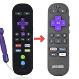 Anderic Substitute for Roku 3 Gaming Streaming Remote Control with Shortcut Keys ROKU3RF [RCGZ1, NO GAME KEYS / HEADPHONE JACK]