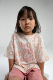 Roly Poly Girls Shorts Set Beige Breathable Cotton Blend