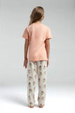 Roly Poly Teen Girls Salmon Pajama Set RP3585-G, 2-Piece
