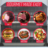 Ronco Digital Rotisserie Oven, Platinum Digital Design, Large Capacity