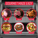 Ronco Modern Rotisserie Oven, Large Capacity (15lbs) Countertop Oven