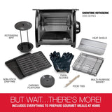 Ronco Modern Rotisserie Oven, Large Capacity (15lbs) Countertop Oven