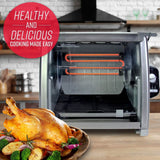 Ronco Modern Rotisserie Oven, Large Capacity (15lbs) Countertop Oven
