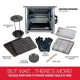 Ronco Modern Rotisserie Oven, Large Capacity (15lbs) Countertop Oven