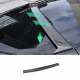 Roof Spoiler Window Top Wing For Tesla Model Y - Real Dry Carbon Fiber