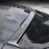 Roof Spoiler Window Top Wing For Tesla Model Y - Real Dry Carbon Fiber