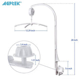 Rotary Baby Cot Mobile Crib Bed Toy Infant Bell Hanging Stand Arm Bracket
