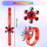 6-Pack: Rotary Gyro Watch Bracelet Toy for Kids