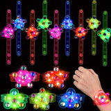 6-Pack: Rotary Gyro Watch Bracelet Toy for Kids