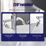 Rotatable Universal Splash Filter Faucet