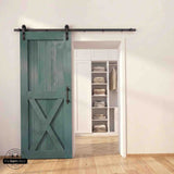 Natural Pine Wood Barn Door
