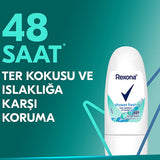 Rexona Shower Fresh Mini Roll-On Deodorant: 48-Hour Protection, Travel-Friendly, Long Lasting Antiperspirant