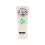 Anderic RR7080T AND UC7058GM for Hampton Bay Miramar 60 in. Ceiling Fan Remote Control with Receiver Kit - RR7080T/UC7058GM
