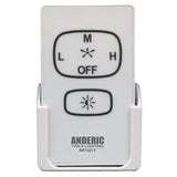 Anderic Substitute for Harbor Breeze UC7221T CHQ7221T Ceiling Fan Remote Control [RR7221T]